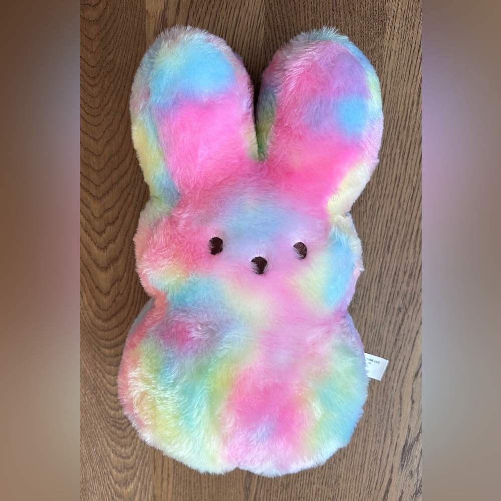 Peeps Colorful Plush Bunny Stuffed Animal 16”